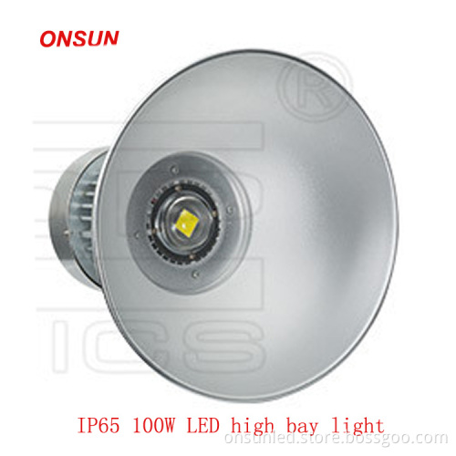 3-year warranty IP65 led high bay light AC85-265V UFO 100w industrial led high bay light